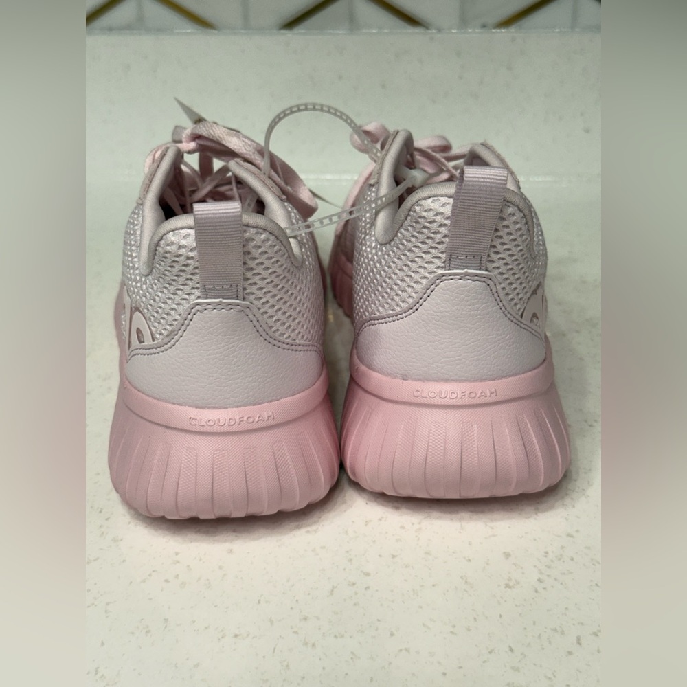 Adidas Kaptir Base Sneakers – Women’s Size 9.5 – Blush Pink - Picture 3 of 7